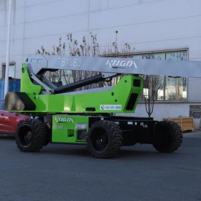 Cina 20.4m Altezza di lavoro Elettrico telescopico Boom Lift Man Lift Telescopici Lift in vendita