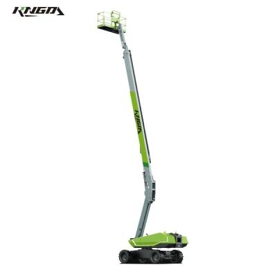 China 26m Working Height Electrical Telescopic Boom Lift AWP 4WD for sale