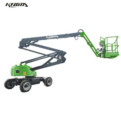 China Articulating Boom Lift Maximum Horizontal Outreach	13.4m Weight 8800Kg Te koop