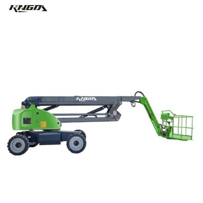 China Articulating Boom Lift 45 4wd Weight 7200kg ，Maximum Platform Height 16m Te koop