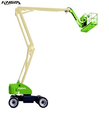 China AWP articulerende boomlift Maximale werkhoogte 21,0 m,Maximale platformhoogte 19,0 m Te koop