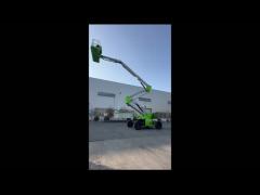 Electrical Articulating Boom Lift Platform Capacity 230Kg