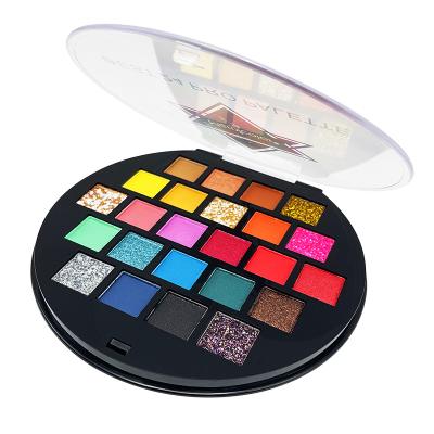 China 24 Colors Makeup Palette Eyeshadow Palette Waterproof Private Label Eyeshadow Kit Cosmetic Packaging for sale