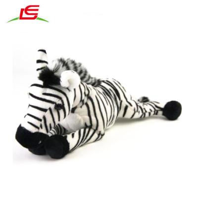 China Plush LE B180 Real Zebra Stuffed Animal Stuffed Animal Toy for sale