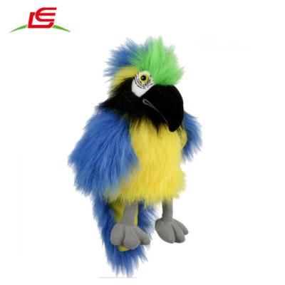 China Custom Realistic Super Soft Colorful Stuffed Plush Parrot Toy for sale