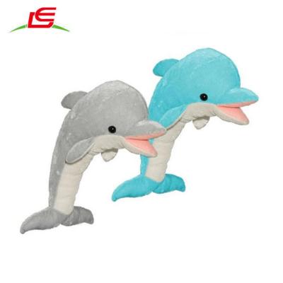 China Wholesale Sea Animals Plush Stuffed Dolphin Toy Giant Stuffed Dolphin Toy for sale