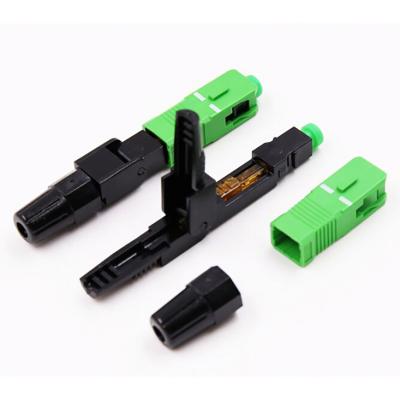 China FTTH YOUYSI FTTH SC Connector SC/APC Fiber Optic Quick Connector Cold Quick Connector for sale