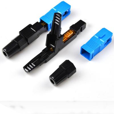 China FTTH YOUYSI FTTH SC Connector SC/UPC Fiber Optic Quick Connector Cold Quick Connector for sale