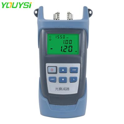 China FTTH YOUYSI 0-60dB Handheld Fiber Optic Attenuator YYS-AT60 Variable Adjustable Optical Attenuator for sale