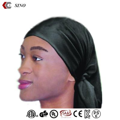 China Custom Bandana Headscarf Multifunctional Used Muslim Hat For Women Wrap Around Satin Head Design Your Own Pattern for sale