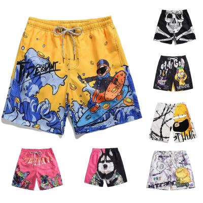 China Anti-Wrinkle Summer Print Swimwear Mens Quick-Drying Swimwear Men Swimwear Comfortable Breathable Beach Shorts Beach Shorts for sale