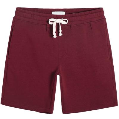 China Men's Breathable Cotton Casual Lounge Fleece Shorts Pockets Jogger Sporty Workout Gym Sweat Shorts for sale