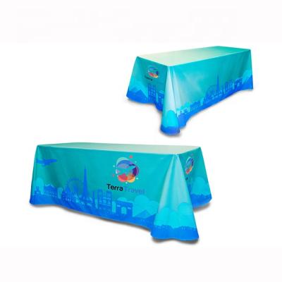 China FASTSIGN 8ft Standard Table Cover Washable Custom Printed Throw For Sporting Events for sale