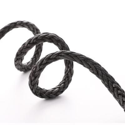 China AUTMAX line 4mm, 64mm HMPE rope uhmwpe winch mooring winch high strength rope for sale