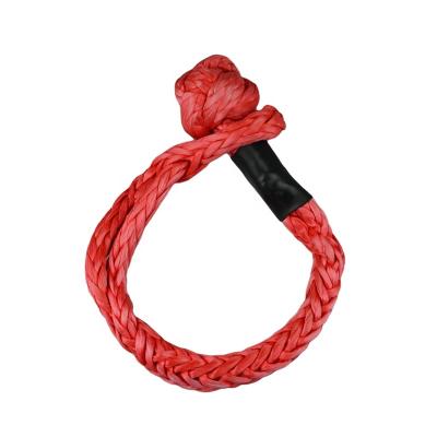 China ATV/UTV AUTMAX 9.5mm x 50cm Long Off Road 4X4 Car Emergency Recovery Kit Uhmwpe Soft Shackle for sale