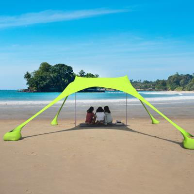 China AUTMAX Portable Light Weight Sunshade Pop Beach Hot Selling Portable Light Tent With Custom Logo for sale