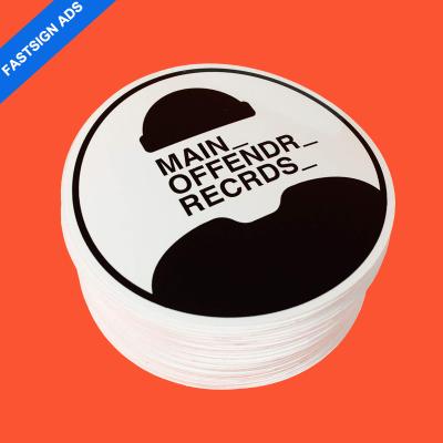 China FASTSIGN Waterproof Vinyl Label UV Waterproof Sticker Covers Die Cut Adhesive Sticker for sale