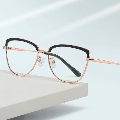 China Blue light anti blocking glasses latest design blue light blue light optical sight protection glass anti blocking reading glasses for sale