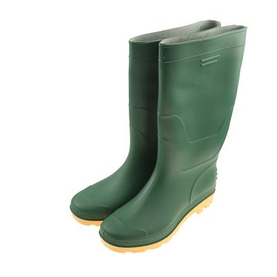 China Industry Safety Rain Boots Lightweight Heavy Duty Waterproof Rubber PVC Rain Boots Wholesale Gum Boots for sale