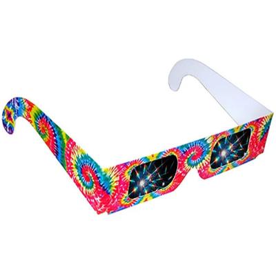 China Wholesale Festival Night Paper 13500 Diffraction Fireworks Watching Glasses for sale