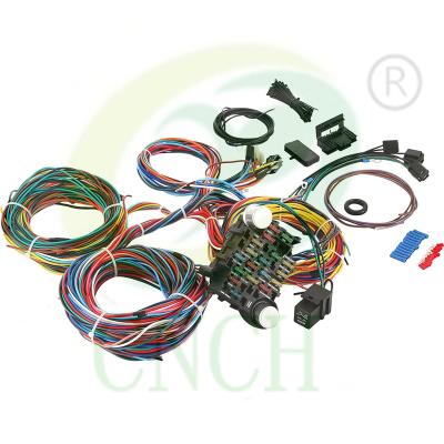 China Universal Automotive Standard Circuit Wiring Kit CNCH 21 - Muscle Car Hot Rod XL Wire for sale