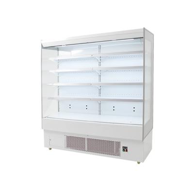 China Single-temperature high quality supermarket commercial exhibition multideck open refrigerator for sale