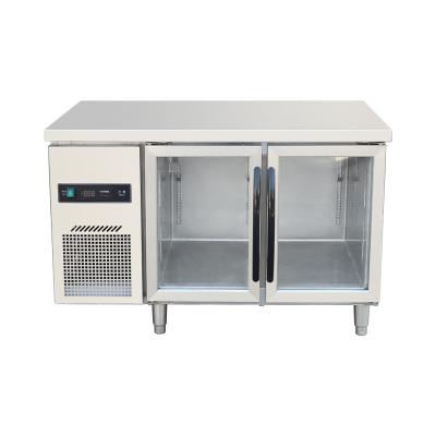 China High Quality Commercial Single-temperature Stainless Steel Restaurant Equipment Work Table Refrigerator for sale