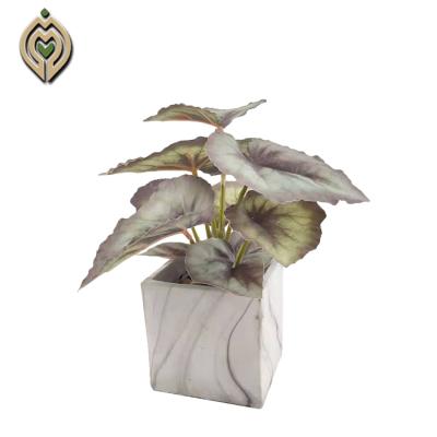 China Wholesale High Quality Real Touch Artificial Leaf Plant Eco-friendly Potted For Home Decor for sale