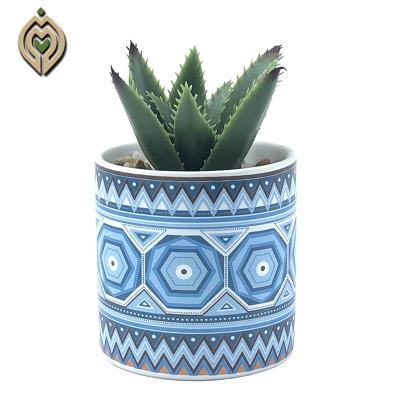 China Factory Promotion Price Environmental Friendly Mini Artificial Small Potted Succulent Plants Pot for sale