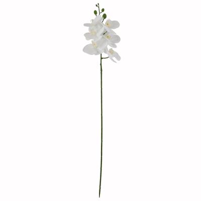 China Main Wholesale Artificial Flower Art Branch Butterfly Orchid Flower Home Art Decoration Wedding Decoration Flower Six Simple Environmentally Friendly for sale