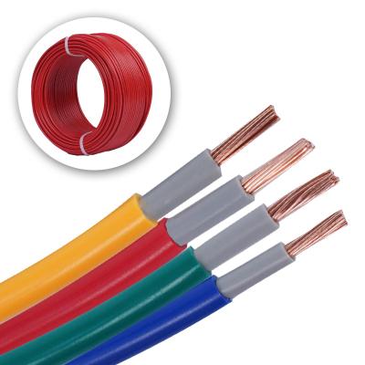 China Air Oxygen Free Copper PVC Insulated PVC Sheathed 2.5mm Soft Wire 25mm Single Core Household 450/750V Electrical Wire for sale