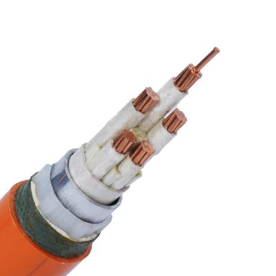 China Construction micc MI mims lshf XLPE 2-5core 2.5mm to 25mm copper core mineral insulated metal sheathed cable flame retardant control cable for sale