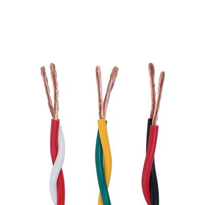 China Flame Retardant Wires Voltage 300V Copper Core PVC Insulated Twisted Wire For Connection Twisted Wire Failed for sale