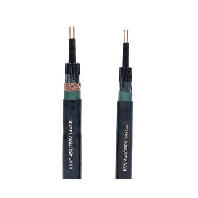 China High Quality Insulation Flexible Electrical Wire PVC Control Cable KVVP 8 Core 1-6MM Flexible Equipment Control Cable for sale