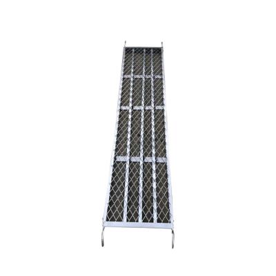 China Scaffolding Steel Plank Platform Metal Deck Walk Board frame scaffolding for sale