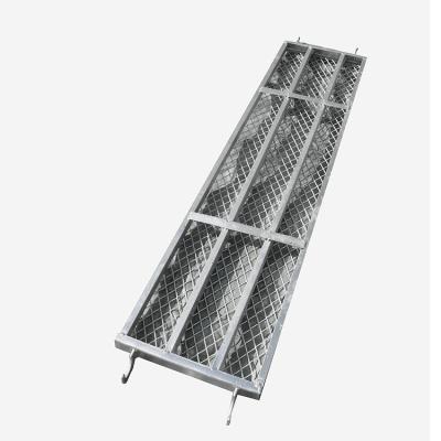 China Galvanized Scaffolding Pedal/ Walking Platform Aluminum Walk Board Te koop