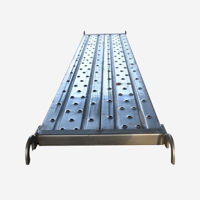 China Custom Galvanized Steel Pedal Steel Scaffolding Plank Walking Board Scaffolding Steel Plate for sale