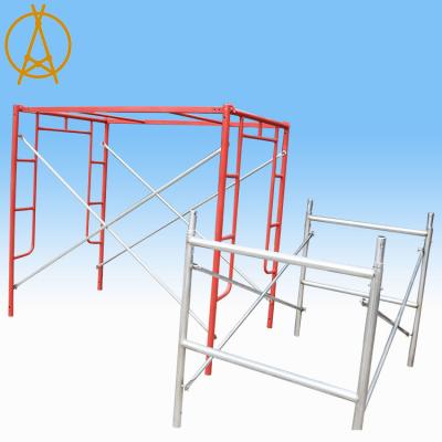 China Removable Scafoldings Ladder Frame Scaffolding Building Construction Scaffoldings Te koop