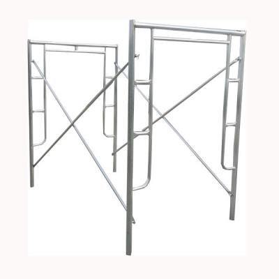 China lader type Tested Galvanized Frame Scaffolding System for Construction Formwork zu verkaufen