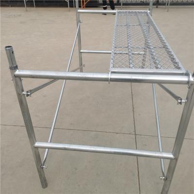 중국 Wholesale China Building Aluminum Metal Steel Scaffolding Frame Fold Scaffolding For Sale Frame Scaffolding 판매용