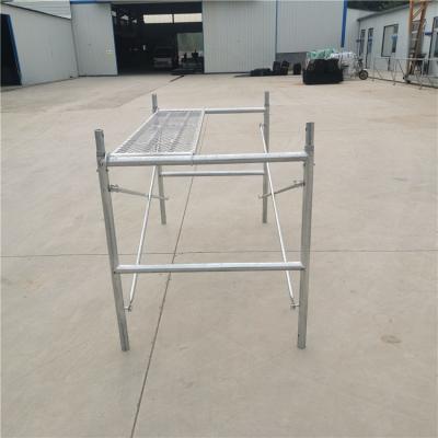 China scaffolding material construction machine prices ukuran standard nairobi pin lock frame scaffolding for sale