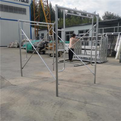 중국 Standard Medium Duty Frame Scafold Scaffold for Residential Construction frame scaffolding 판매용