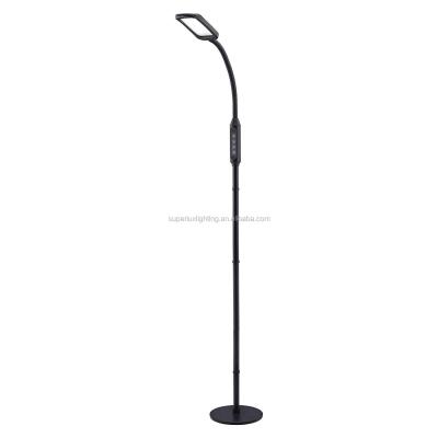 China Medorn wholesale hot sale floor lamp touchpad position adjustable lighting floor lamp for living room for sale