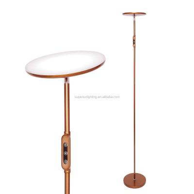 China Color Changing Standing Lamps Home Decor Slim Floor Lamp Reading Task Light for sale