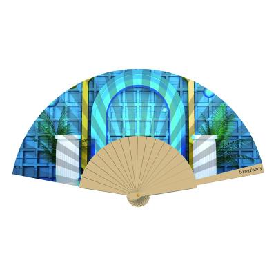 China China Wholesale Best Selling Chinese Custom Wood Crafts Hand Fans for sale