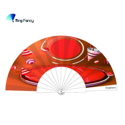 China Representation/Wedding Decoration& Gift/Keepsake/Art& Custom Collectable Promotion Use Plastic Souvenir Hand Fan for sale