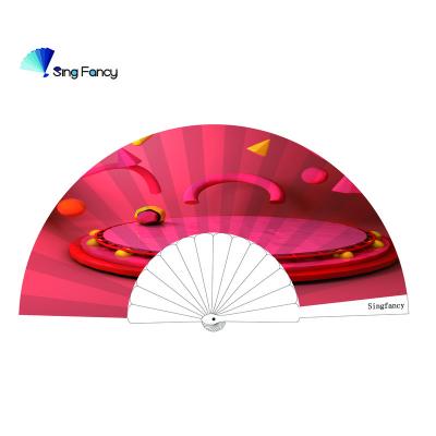 China Representation/Wedding Decoration& Gift/Keepsake/Art& Chinese Factory Supply Collectable Promotional Plastic Hand Fan for sale