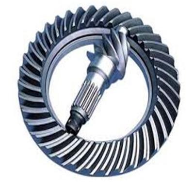 China CNC Machining Ring Crown Gear With Rear Axle , Mid - High Quenching Surface for sale