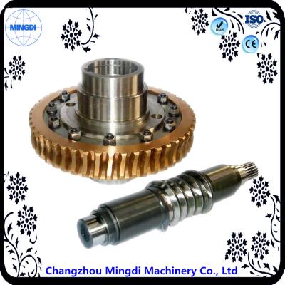 China Differential Stainless Copper Worm Helical Gear Transmission For Micro Tractor for sale