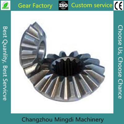 China OEM ODM Precision Hobbing Steel Straight Bevel Gear 2 Or 3 Ratio for sale